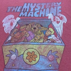 Red Scooby-Doo Graphic T-Shirt